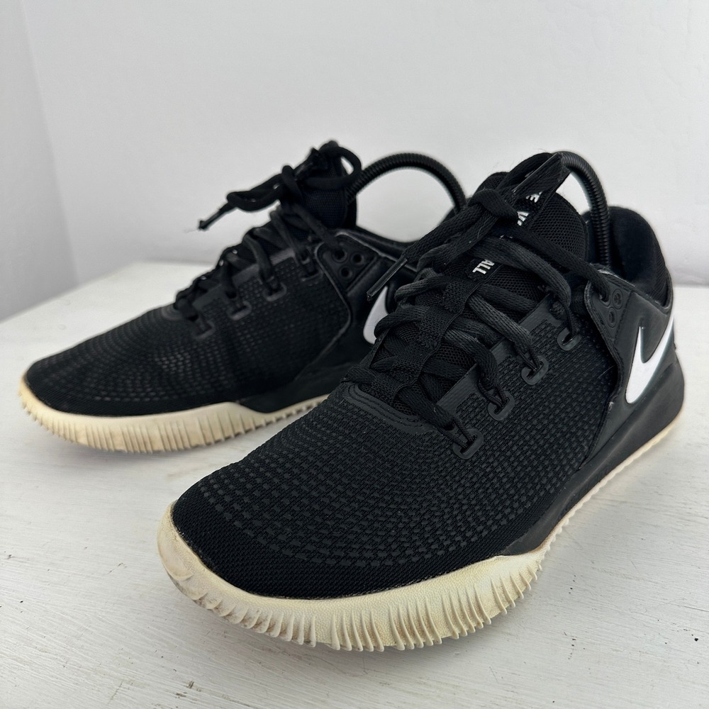 Nike Volleyball Shoes Womens 9 Hyperspeed Court Black AA0286-001 Athletic Sport